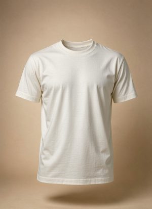 Off-white heavyweight cotton t-shirt